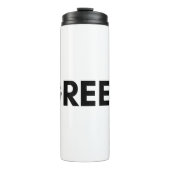 grün thermosbecher (Vorderseite)