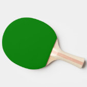 Grün Tischtennis Schläger (Seitenansicht)