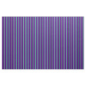 Grün, Türkis, Schwarz und Indigostriche Stoff (Fat Quarter (45,7 x 55,9 cm))