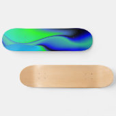 grün und blau abstrakt skateboard (Horizontal)