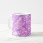 GRÜN UND BLAU ABSTRAKTE MALEREI KAFFEETASSE (Vorderseite Links)