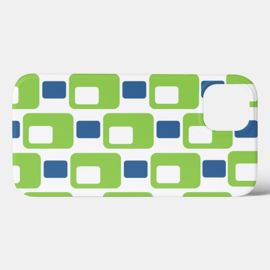 Grün und Blau Case-Mate iPhone Hülle (Rückseite (Horizontal))