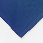 Grün und Blau Fleecedecke (Ecke)