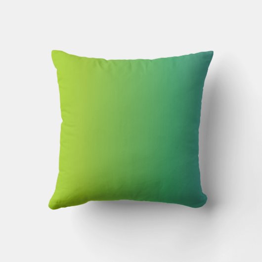 Grün und Blau Kissen (Rückseite)