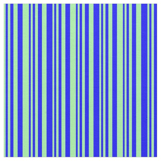 Grün und blau, Linse/Streifenmuster Stoff (Nahaufnahme)