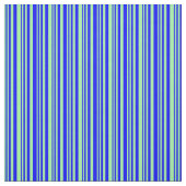 Grün und blau, Linse/Streifenmuster Stoff (Muster)