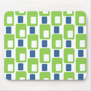 Grün und Blau Mousepad