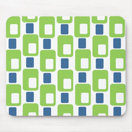 Grün und Blau Mousepad (Vorne)