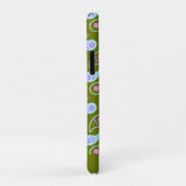 Grün und Blau Paisley Blumenmuster Personalisiert Case-Mate iPhone Hülle (Hinten/Rechts)