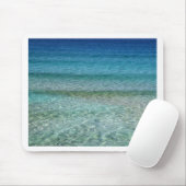 Grün und Blau schimmerndes Wasser Mousepad (Mit Mouse)