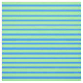 Grün und blau, Streifen/Linse Stoff (Muster)