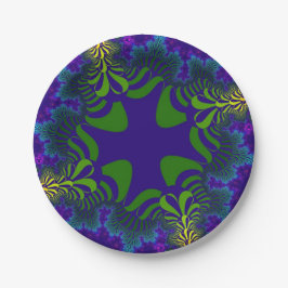 Grün- und Blaukreuz Pappteller