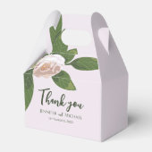 Grün und Blume Elegant Geschenkschachtel (Vorderseite)