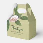 Grün und Blume Elegant Geschenkschachtel (Vorderseite)