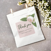 Grün und Blume Elegant Geschenktütchen