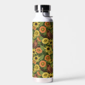 Grün und Blume Trinkflasche (Links)