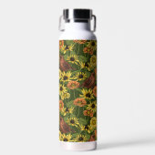 Grün und Blume Trinkflasche (Vorne)