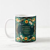 Grün- und Blumenköpfe Morning Segen Tasse (Links)