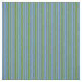 Grün- und Cornflower Blauer Streifen Stoff (Muster)