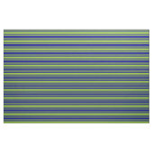 Grün- und Dunkelblau, Linse/Streifenmuster Stoff (Fat Quarter (45,7 x 55,9 cm))