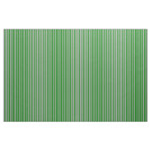 Grün und dunkelgrau gestrichen/Liniertes Muster Stoff (Fat Quarter (45,7 x 55,9 cm))
