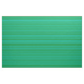 Grün- und Dunkeltürkisfarbenes Muster Stoff (Fat Quarter (45,7 x 55,9 cm))