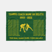 Grün und fleecedecke (Vorderseite (Horizontal))