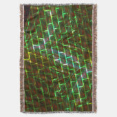 Grün und gefärbt, Kratzer und Wandeffekt Decke (Vorderseite Vertikal)