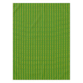 Grün und Gelb abstrakt Tischdecke (Vorderseite)