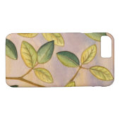 Grün und Gelb Blätter im Hintergrund Case-Mate iPhone Hülle (Rückseite (Horizontal))