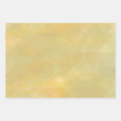 Grün und Gelb Geschenkpapier Set (Vorderseite 3)