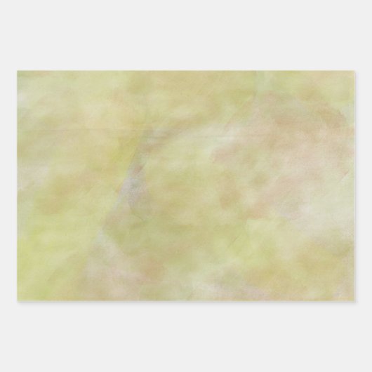 Grün und Gelb Geschenkpapier Set (Vorderseite 2)