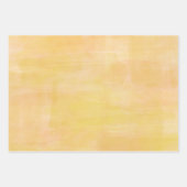 Grün und Gelb Geschenkpapier Set (Vorderseite)