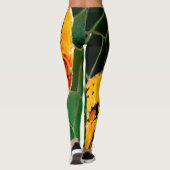 Grün und Gelb Leggings (Rückseite)