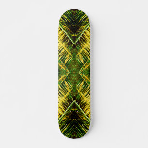 Grün und Gelb Skateboard