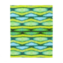 grün und gelb Zickzack