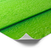 Grün- und Gelbholzseiten Poster (Ecke)
