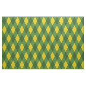 Grün- und Gelbmuster der Raute Stoff (Fat Quarter (45,7 x 55,9 cm))
