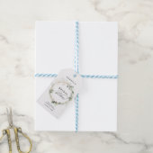 Grün und Gold: Brautdusche Geschenkanhänger (Mit Garn)
