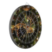 Grün und Gold Dartscheibe (Vorderseite Links)