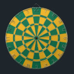 Grün und Gold Dartscheibe<br><div class="desc">Green and Gold Dart Board</div>