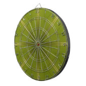 Grün und Gold Dartscheibe (Vorderseite rechts)