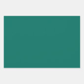 Grün und Gold Geschenkpapier Set (Vorderseite 3)