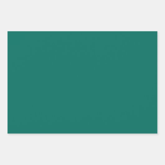 Grün und Gold Geschenkpapier Set (Vorderseite 3)