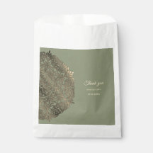 Grün und Gold Hochzeit mit elegantem Luxus