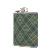 Grün und Gold Kariert Flachmann (Links)