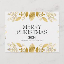 Grün und goldfarben Weihnachten Danke der Karte