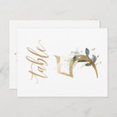 Grün- und Goldfolien, Tabelle 5, Tischnummer (Vorne/Hinten)