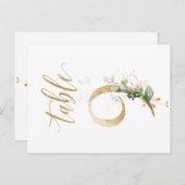 Grün- und Goldfolien, Tabelle 9, Tischnummer (Vorne/Hinten)