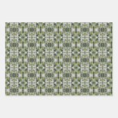 grün und grau geschenkpapier set (Vorderseite)